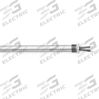 TEMPCO Cartridge Immersion Heater: 1 Phase, 240V AC, 1,250 W Watt, 3/4 in NPT - Cartridge-Style Through-Hole Immersion Heaters