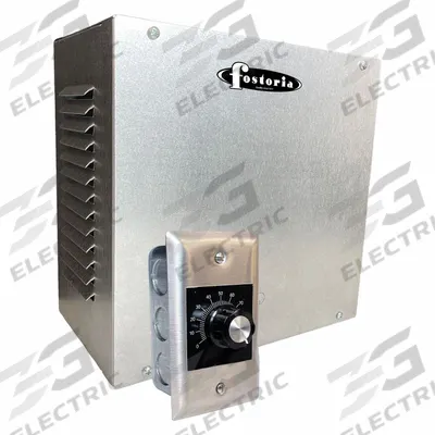 FOSTORIA Variable Heat Controller: For Fostoria Infrared 208/240V Single Phase Products - Controls & Cords for Electric Wall & Ceiling Heaters