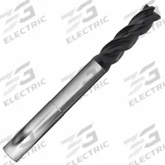 APPROVED VENDOR Square End Mill: Carbide, AlCrN Coated, 4 Flute, 3/8" Mill Dia, 1/2" LOC, 6" OAL (MPN 310841)