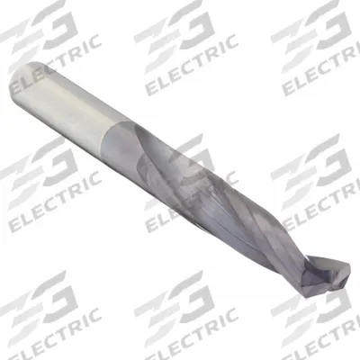 APPROVED VENDOR Screw Machine Drill Bit: 1/2", AltiN-Coated Carbide, 135° 4-Facet Point - Solid Carbide Screw-Machine Length Drill Bits for Horizontal Drilling