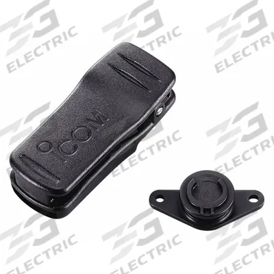 ICOM Belt Clip: Fits Icom, Polycarbonate, Belt Clips - ICOM-Compatible Carrying Accessories