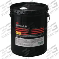 3M Spray Adhesive: Hi-Strength 90, 5 gal, Pail, Clear. Key specifications — Brand: 3M; Adhesive Color: Clear; Features: Variable-Width Spray Pattern; Materials Bonded: Leather; Spray Pattern: Lace; Product Type: Spray Adhesive; Series: Hi-Strength 90; Water Resistance: Not Water-Resistant.