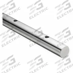 THOMSON Linear Shaft: 1 1/4 in Shaft Dia, 24 in Lg, Unfinished, Carbon Steel (MPN QS 1-1/4 L PD 24). Key specifications — attr111735: THOMSON; attr111741: Unfinished.