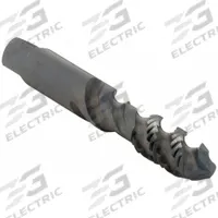 CLEVELAND Spiral Flute Tap: 3/8"-16 UNC, H3 / 2B, 3 Flute, Plug Chamfer (MPN C58448)