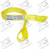 STREN-FLEX Web Sling: Type 4, Polyester, 2 Plies, 4 ft Sling Lg, 6,400 lb Vertical Hitch Capacity (MPN EET-2-902PHV). Key specifications — Brand: STREN-FLEX; Tag Type: Wear-Resistant Tag.