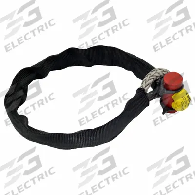 LOCKJAW Soft Shackle: 6,720 lb Working Load Limit, 33,600 lbf Breaking Strength - Synthetic Shackles for Lifting