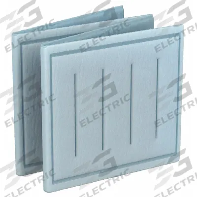 GRAINGER Link Air Filter: 24 in x 16 in x 1 in, 16 in Section Wd, 4 Sections, 2 Ply - MERV 8 Link Air Filters