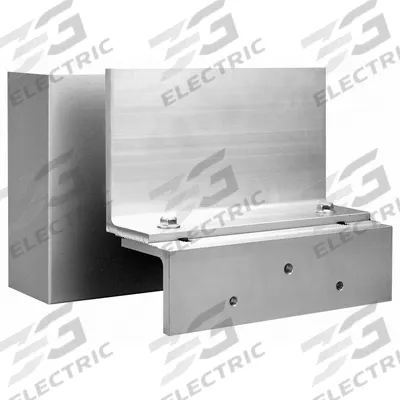 SECURITRON Z-Bracket: 8 1/2 in Lg - Mounting Brackets & Filler Plates
