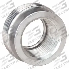 HUBBELL KILLARK Reducing Bushing - Haz Loc: Aluminum, 3/4 in_1 in Trade Size (MPN R-32). Key specifications — Reduction Size: 1 in to 3/4 in; Brand: HUBBELL KILLARK.