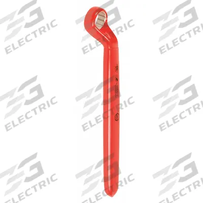 WIHA Box End Wrench: Chrome, 5/16 in Head Size, 6 1/4 in Overall Lg, Offset - SAE, Single End, 12-Point, Box End Wrenches