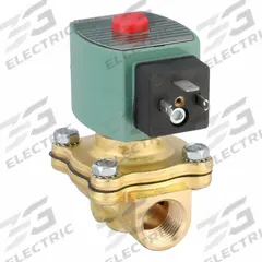 REDHAT Solenoid Valve: 2-Way, Normally Closed, 1/2 in Pipe Size, 110V AC/120V AC, High Flow (MPN SC8210G094). Key specifications — Pipe Size: 1/2 in; Voltage: 120V AC; Brand: REDHAT.