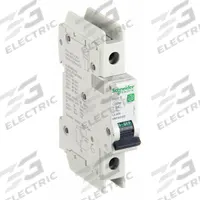 SCHNEIDER ELECTRIC IEC Miniature Circuit Breaker: 3 A Amps, 60V DC, 14kA at 120/240V AC, Screw Clamp (MPN M9F44103). Key specifications — Brand: SCHNEIDER; DC Voltage Rating: 60V DC; Max. AIR Rating: 14kA at 120/240V AC; Terminal Connection: Screw Clamp; AC Voltage Rating: 240/277/480V AC.