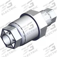 SMC High Purity Tube Fitting: 1/2 in OD x 1/4 in OD Size, Compression x Compression, PFA (MPN LQ3U4A-R2). Key specifications — Series: LQ3; Brand: SMC; Standards: RoHS_6, RoHS_10.