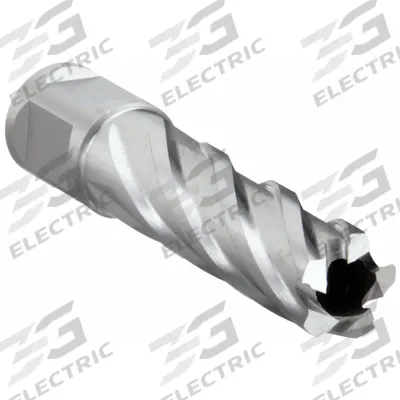 SLUGGER BY FEIN Annular Cutter: 1/2 in Cutter Dia, 2 in Max Cutting Dp, Bright - High-Speed Steel Annular Cutters for Stacked Drilling