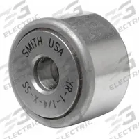 SMITH BEARING Yoke Roller: 7/8 in Roller Dia, Std, 1 Row, Dbl Sealed, Flat, Stainless Steel (MPN YR-7/8-X-SS). Key specifications — Duty Type: Standard; System of Measurement: Inch; Brand: SMITH BEARING.