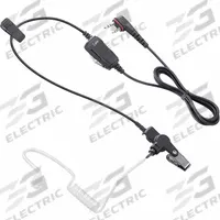 ICOM Earpiece: Fits Icom, For F200 Series, Earbud, Clear, 1 Wires, Shirt/Lapel Mic, Acoustic Tube (MPN IJKP-HM1LSOW). Key specifications — Connector Type: 2-pin Slim L type plug (3.5 mm); Compatible Radio Series: F200; Push To Talk: No; Manufacturer Part Number: IJKP-HM1LSOW; Brand: ICOM.