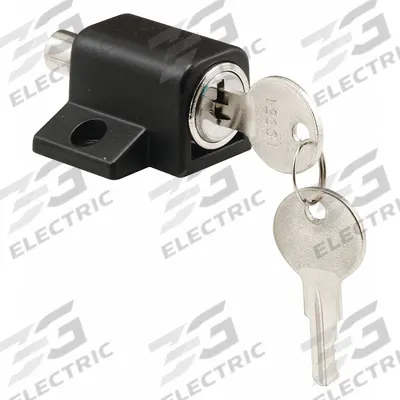 PRIME-LINE Sliding Door Lock: 1 in Lg, 1 3/4 in Wd - Locks for Sliding Doors