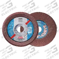 PFERD Flap Disc: Radial, 4-1/2" x 5/8"-11, Aluminum Oxide, 40 Grit, Fiberglass Bk, High Density (MPN 67671). Key specifications — Connector Size: 5/8"-11; Series: A SGP CURVE; Brand: PFERD.