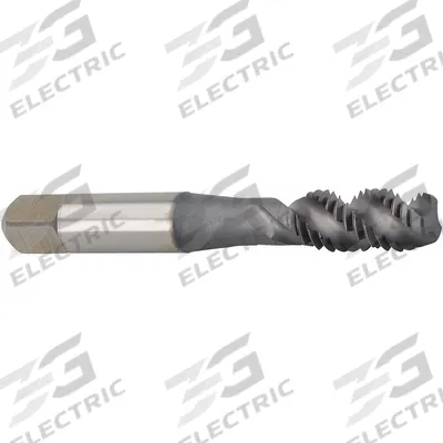 WIDIA GTD Spiral Flute Tap: #8-32 UNC, H3 / 3B, 3 Flute, Semi-Bottoming Chamfer - General Purpose Spiral-Flute Taps