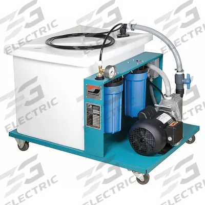 DYNABRADE Coolant Filtration System: Coolant Filtration System, Mfr. No. 64000/Mfr. No. 64001 - Post Grinder Coolant Filtration Systems