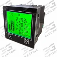 TRUMETER Power Meter: 9 Display Span - Min, 9,999 Display Span - Max, 100 V AC – 277 V AC, 24 V DC (MPN APM-PWR-APO). Key specifications — attr1042966: APM-PWR-APO; attr1042969: 1%; attr1042981: Green; attr1042982: LCD; attr1042990: Modbus RTU; attr1042993: 4; attr1043003: Power Meter; attr1043006: APM.