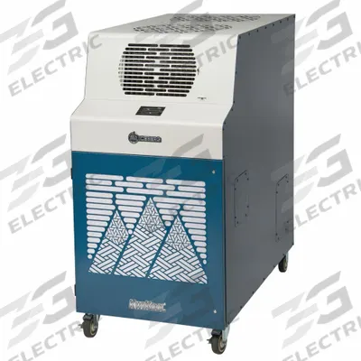 KWIKOOL Portable Air Conditioner: 2,500 sq ft – 2,000 sq ft, 60,000 BtuH, 230V AC - Heavy-Duty Portable ACs for Cooling Only