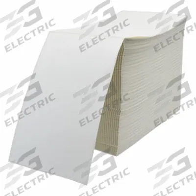 ZEBRA Barcode Printer Labels: 4 in Label Wd, 6 in Label Ht, White, 2,000 Labels per Roll - Fanfold Thermal Transfer Labels