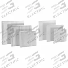 RITTAL Pleated Filter: Polycarbonate/Polyester, 6.575 in Overall Ht, 6.575 in Overall Wd, 3239.xxx (MPN 3181125). Key specifications — Brand: RITTAL; Compatible with Grainger Part Number: 6YDN9; Compatible with Product Type: Roof Mounted Fans; Manufacturer Part Number: 3181125; Material: Polycarbonate/Polyester.