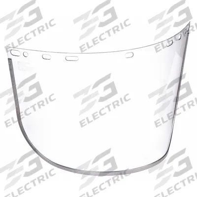 SELLSTROM Face Shield Visor: 15 1/2 in Overall Wd, 8 in Overall Ht, 0.04 in Overall Thick - General Purpose Replacement Visors