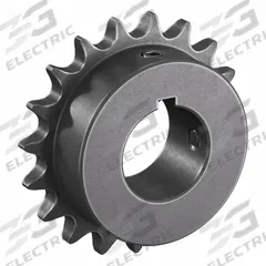 TSUBAKI Single Strand Sprocket: 40, For 1/2 in Chain Pitch, 1 1/4 in Bore Dia, 19 Teeth, Steel (MPN 40B19F-1 1/4). Key specifications — Brand: TSUBAKI.