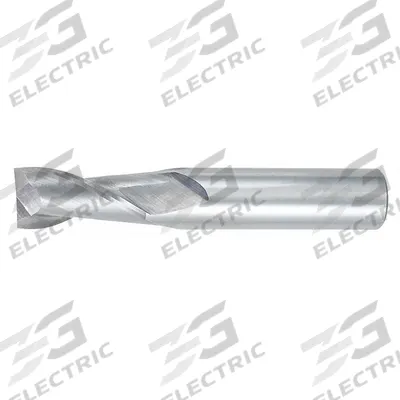 OSG Square End Mill: Carbide, TiAlN Coated, 2 Flute, 31/64" Mill Dia, 1" LOC - General Purpose Carbide Square End Mills