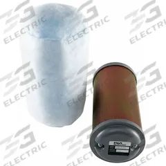 FUJI ELECTRIC Inlet Filter with Cover: 5 1/8 in Outside Dia, Threaded Connection (MPN F-67). Key specifications — attr49959: F-67; attr49962: FUJI ELECTRIC; attr49969: VFC700A-5W.