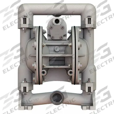 VERSAMATIC Double Diaphragm Pump: Aluminum Body, 1 in, NPT Connection, 49 gpm - Aluminum Housing AODD Pumps