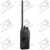 ICOM Handheld Two Way Radio: V10MR Series, MURS, Analog, 2 W, 16 Channels, No Display, 14 hr, Li-Ion (MPN V10MR 12 USA). Key specifications — Color: Black; FCC License Required: No.