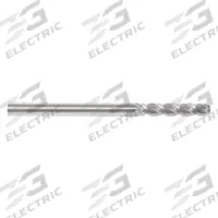 APPROVED VENDOR Ball End Mill: Carbide, TiCN Coated, 4 Flute, 3/8" Mill Dia, 1-1/2" LOC, 6" OAL (MPN 229-001049)