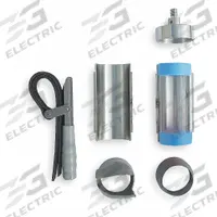 AMS Core Sampler with Core Tip: Stainless Steel, 5/8 in Connection Size, 2 in Overall Dia, Threaded (MPN 403.41). Key specifications — Material: Stainless Steel; Connection Type: Threaded; Includes: Split Cup Set; Brand: AMS.