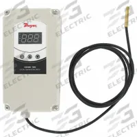 DWYER Temperature Controller: TSW, Thermistor, On/Off Action, 90 to 220V AC, -58°F to 302°F, Digital (MPN TSW-150). Key specifications — Brand: DWYER; Control Mode: On/Off Action; Current: 20; Display Type: Digital; Input Voltage: 90 to 220V AC; Output: Relay; Product Type: Temperature Controller; Sensor Type: Thermistor.