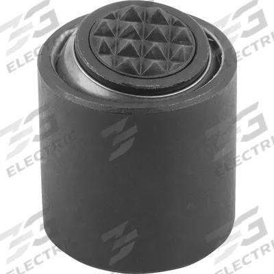 KIPP Tapped Gripper w/Serrated Pad: Carbide-Tipped, M8, 12 mm Pad Dia, 39 kN Max Load - Tapped Grippers with Serrated Carbide Pad