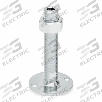 JW WINCO Male-End Leveling Mount: Swiveling Stud, 5/8"-11 Thread Size, 2.36 in - Swivel Male Leveling Mounts