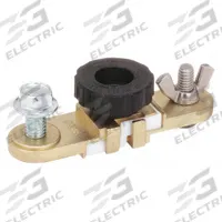 BUSSMANN Battery Disconnect Switch Kit: Side Post Rotary, Side Post, Negative, 12V, 135 A, Brass (MPN BP/BMS-2). Key specifications — Polarity: Negative; Maximum Voltage: 12V; Maximum Surge Current: 135 A; Contact Material: Brass; Brand: BUSSMANN.