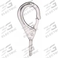 LUCKY LINE PRODUCTS Spring Snap: 1 Snaps, Solid Gate, Stainless Steel, 7/16 in Opening Size (MPN 4FCT4). Key specifications — Application Restrictions: Not For Lifting; Brand: LUCKY LINE PRODUCTS; Opening Type: Solid Gate.