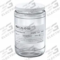 IKA Silicon Oil: 50 cps Viscosity, 500 mL Volume, Clear Glass, Jar, Liquid, 12 mo Shelf Life (MPN 25000399). Key specifications — Brand: IKA; Compatible Product Type: Viscometers.
