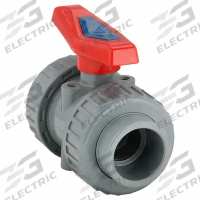 APPROVED VENDOR Manual Two-Way Ball Valve: 1 1/2 in Size, CPVC, Straight, Socket x FNPT - CPVC Ball Valves