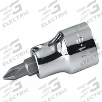 SK PROFESSIONAL TOOLS Socket Bit: 3/8 in Drive Size, Phillips Tip, #1 Tip Size, Replaceable Insert (MPN 45481). Key specifications — attr1213300: #1; attr1213307: Replaceable Insert; attr1213309: SK PROFESSIONAL TOOLS.