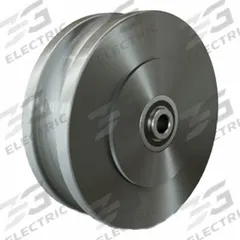 HAMILTON Track Wheel: 6 in Wheel Dia., 2 in Wheel Wd, 1,950 lb Load Capacity, 1/2 in For Axle Size (MPN W-620-125-FUB-1/2). Key specifications — attr1099880: Yes; attr1099886: Clear; attr1099891: HAMILTON.
