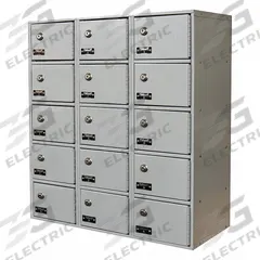 HALLOWELL Cell Phone Locker: 27 in x 12 in x 30 1/2 in, 5 Tiers, 3 Units Wide, 15 Lockers, Steel (MPN UCTL392(30)-5A-K-PL). Key specifications — Mounting Style: Surface; Brand: HALLOWELL; Handle Type: None; Locker Color: Gray; Mounting Location: Freestanding; Includes Number Plates: Yes; Locker Material: Steel; Frame Assembled: Assembled.