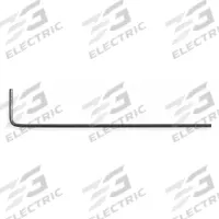 PROTO Hex Key: 0 Ball Ends, 1/4 in Tip Size, SAE, Long, Alloy Steel, Black Oxide, 3 in Handle Lg, L (MPN J46216). Key specifications — attr1205521: PROTO; attr1205526: Black Oxide.