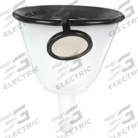 APPROVED VENDOR Funnel: HDPE, 700 mL, 139.7 mm, 15.9 mm, 57.15 mm Stem Lg, White (MPN 408224-0000). Key specifications — Product Type: Funnel; Body Color: White; Brand: APPROVED VENDOR.