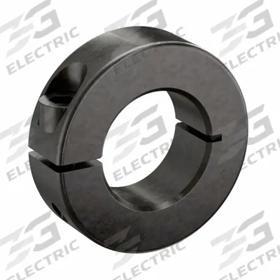 RULAND MANUFACTURING Shaft Collar: 1-Piece, Metric, Round, Clamp-On, 26 mm Bore Dia - Steel Shaft Collars