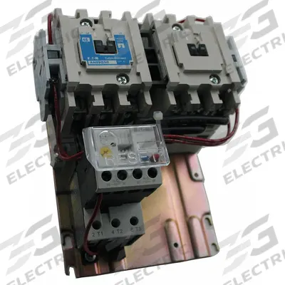 EATON Magnetic Motor Starter: Reversing, 3 Poles, NEMA Size 2, 45 A - Reversing Starters with Electronic Overloads